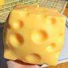 Cheese Squishies Toy Cheese Shaped Squishies Stress Toy Slow-Rising Squeeze Ball Stress Relief Present Stress Anxiety Relief