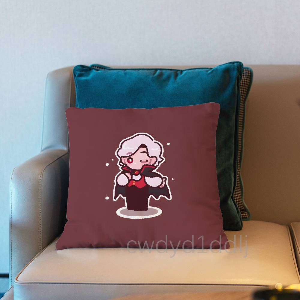 S-Scott Smajor Vampires Smp Pillow Case Short Plush Sofa Decorative Gift Home Double-Sided Printing Cushio