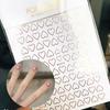 Glitter Nail Art Full Tips DIY Cobweb Nail Foils Transfer Polish Sticker Nail Decals