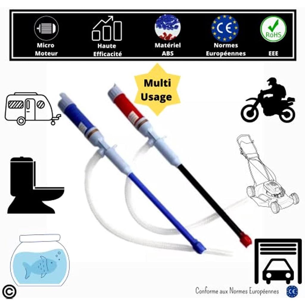 Electric Gas Pump Oil Pump Gas Oil Electric Transfer Pump Liquid Transfer Pump Oil Pump Oil Pump Aquarium Pump Oil Transfer Pump (1Pc Red)