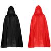 Halloween cape reaper cape black red single double cape pirate reaper cape