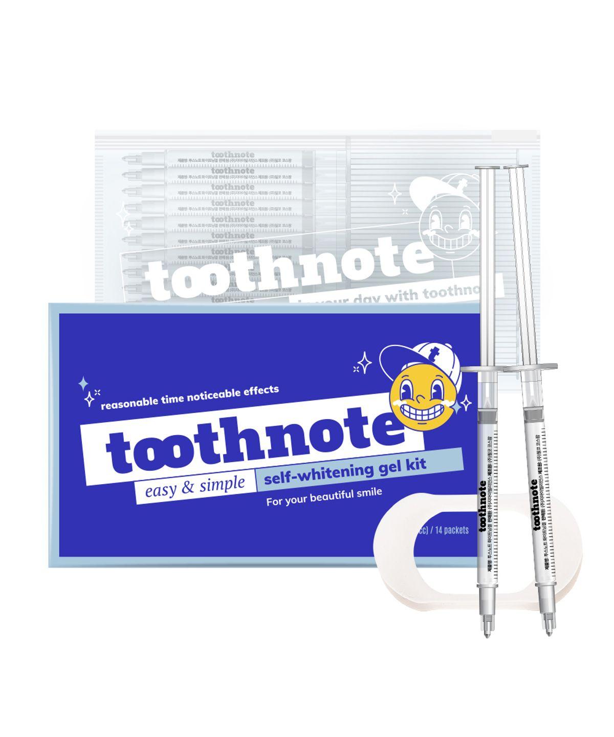 2-week supply of whitening gel
