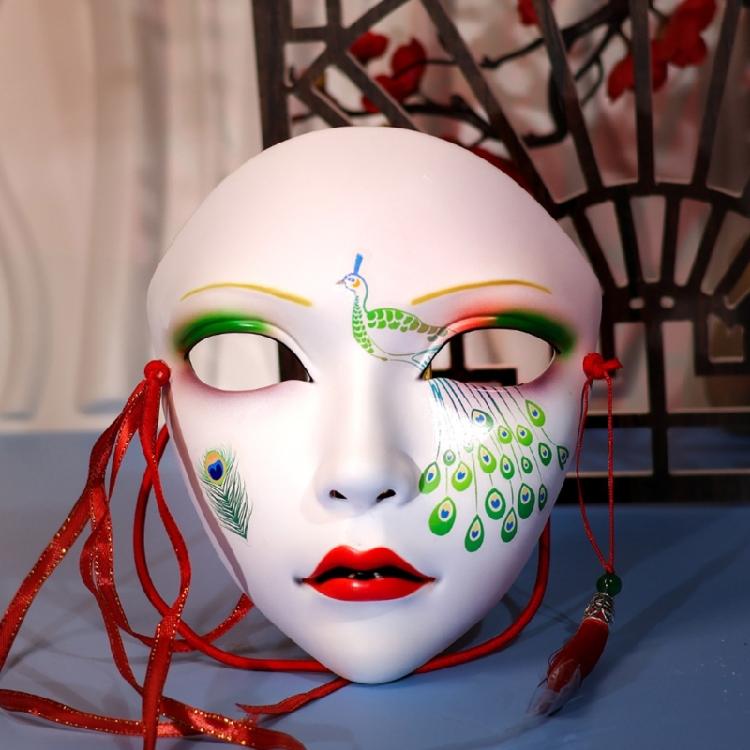 Carnivals Mask Masquerade Mask Full Face Mask Anime Mask Party Mask Chinese Styles Mask Halloween Mask
