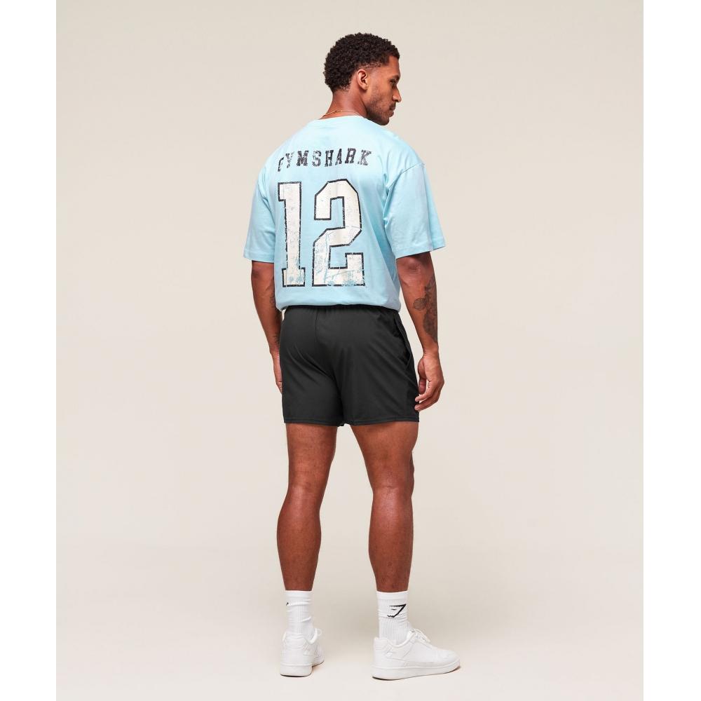 Gymshark Campus T shirT aThleTic lighT Blue A4b2j Udr6