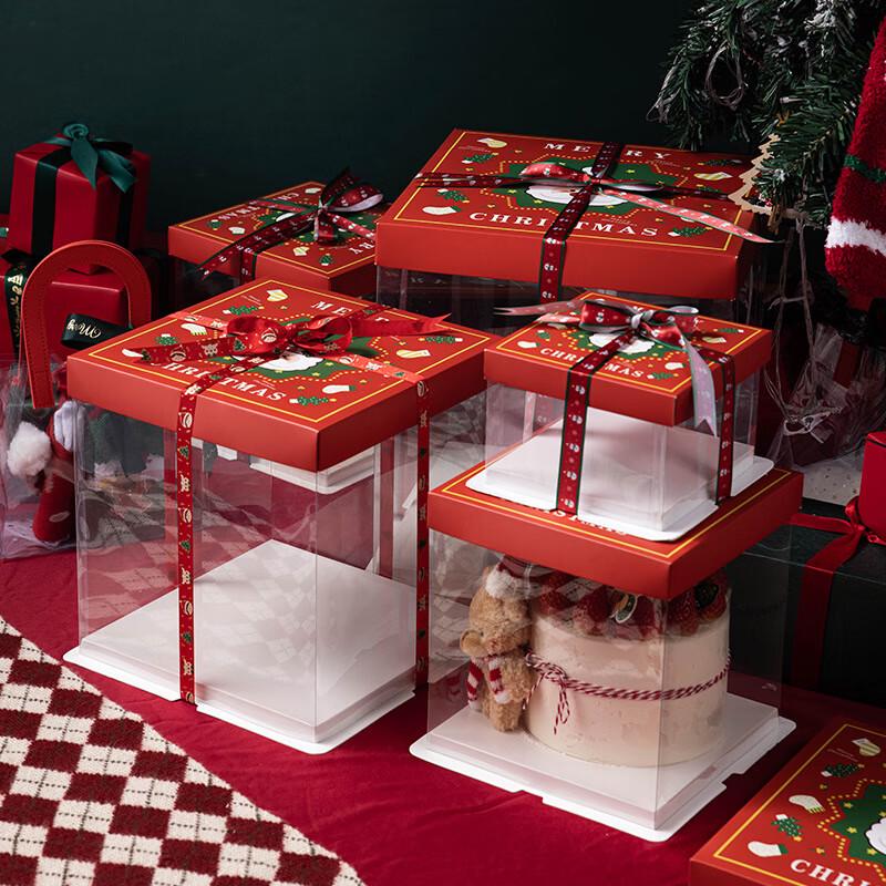 

MEIDI Подарочная коробка для торта «Санта-Клаус»