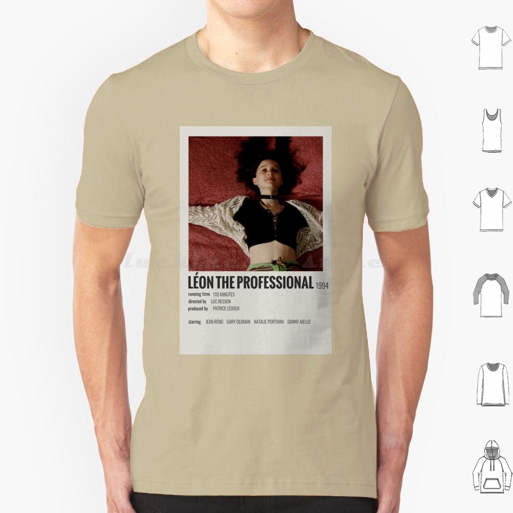 Léon The Professional 1994 T Shirt Cotton Men Women DIY Print Leon Movie Leon The Professional Natalie Portman Mathilda S