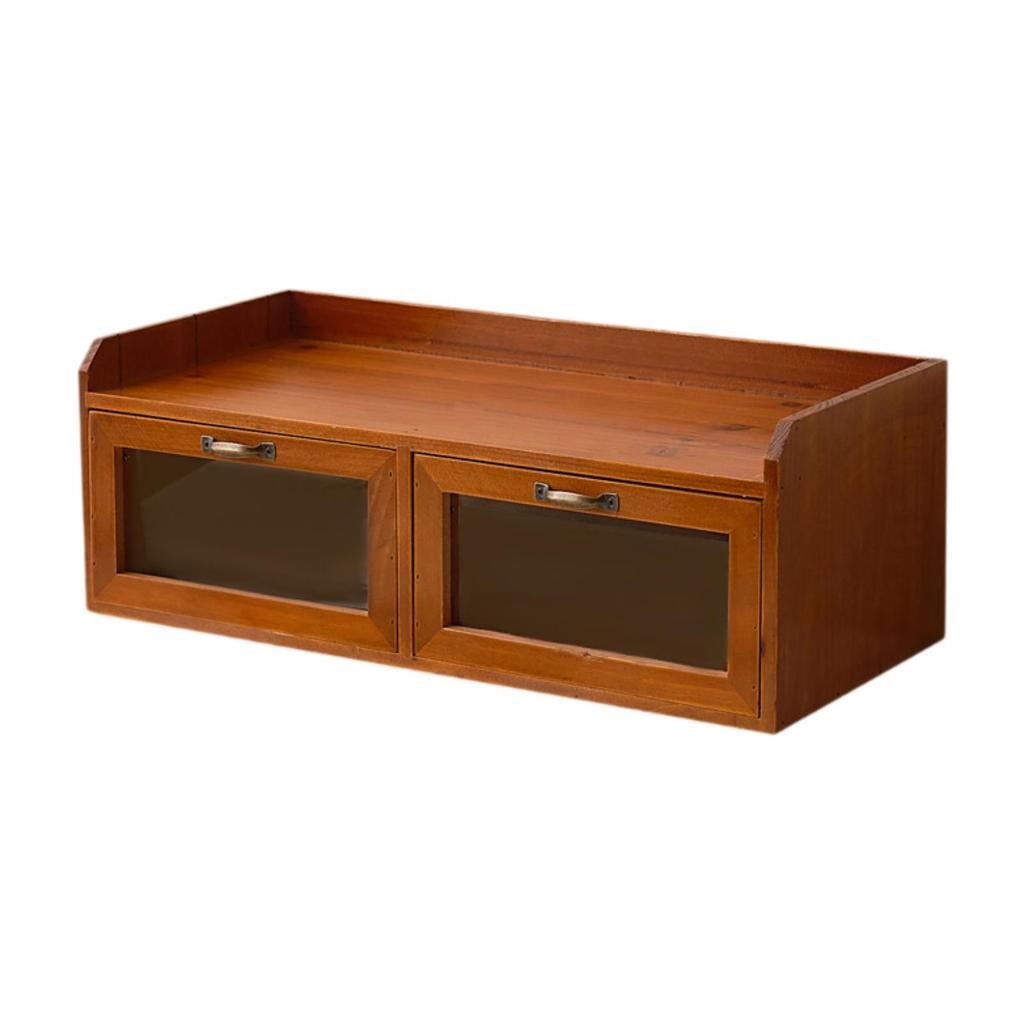 Desk Organizer Featuring Drawers, Suitable for Stationary and Personal Care