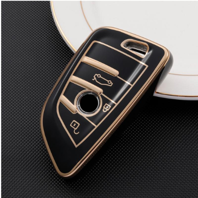 Car Key Case Cover Shell Fob For BMW X1 X3 X5 X6 X7 1 3 5 6 7 Series G11 G20 G30 F15 F16 G01 G02 F48 Accessories TPU
