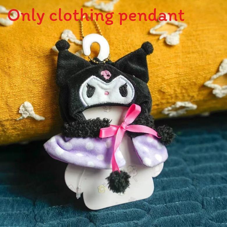 Soft Plush Melody And Cloak Pendant For Kids Doll Dressup Play
