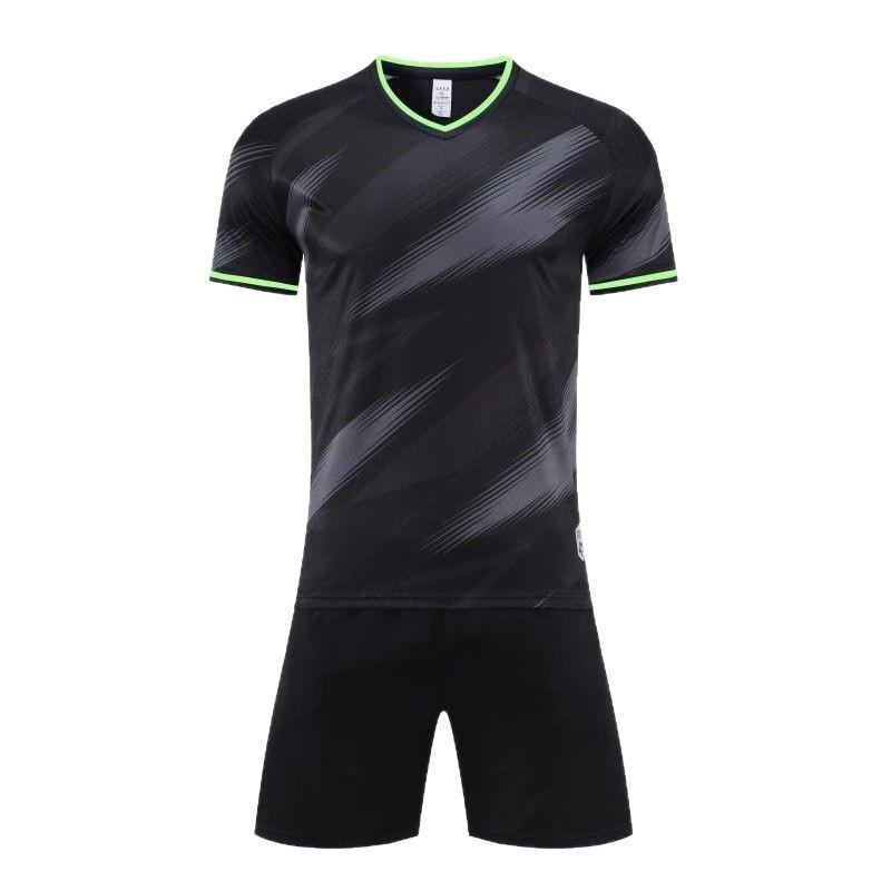 Football Suit Competition Training Suit Summer Primary and Secondary School Students Training Camp Children Adult Sportswear Group Buying Printing