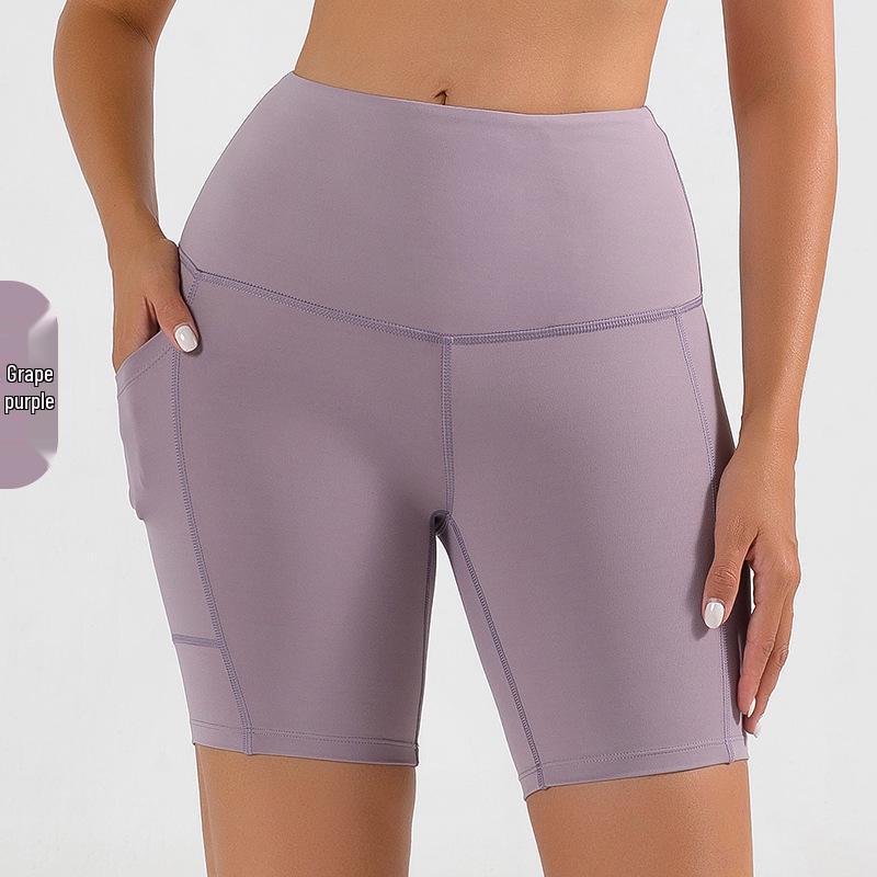 Autumn/Winter 2025 Women's High-Waisted Tummy Control Cycling & Yoga Shorts