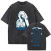 T-shirt Grafica Vintage Lavata Freya Skye Stars Align Tour Uomo Donna Estate Alta Qualità Moda Oversize Cotone