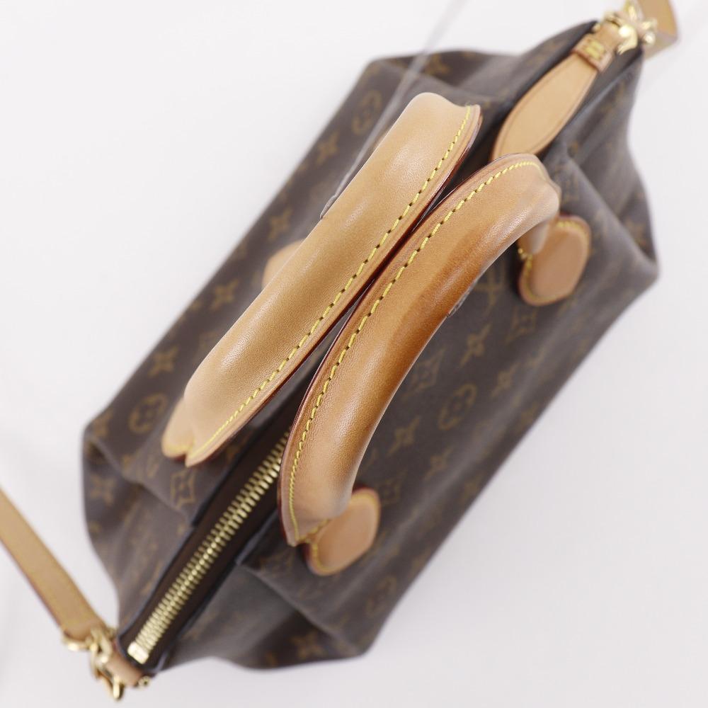 LOUIS VUITTON Livory PM Handbag M44543 2WAYShoulder Brown Monogram canvas Women Used