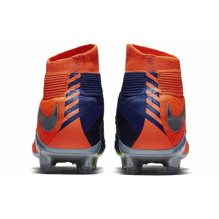 Nike Hypervenom Phantom 3 DF FG ACC Deep Royal Blue Crimson Men Sneakers Orange Chrome Total-Crimson 905274-408