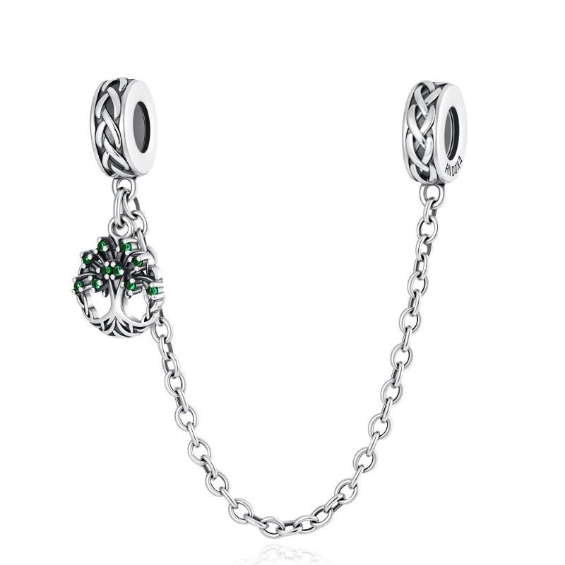 New Daisy Flower Hummingbird Boy And Girl Copper Safety Chain Fit For Original Bracelet Diy Boutique Women'S Jewelry