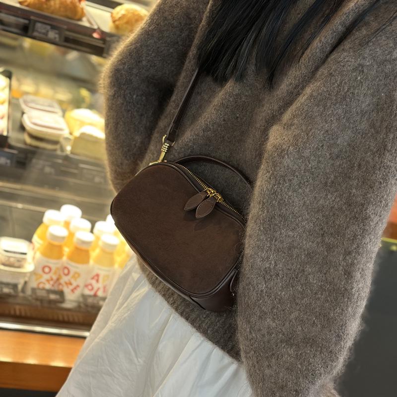 Женская ретро-сумка через плечо из натуральной кожи - Универсальный нишевый дизайн для ощущения высокого качества