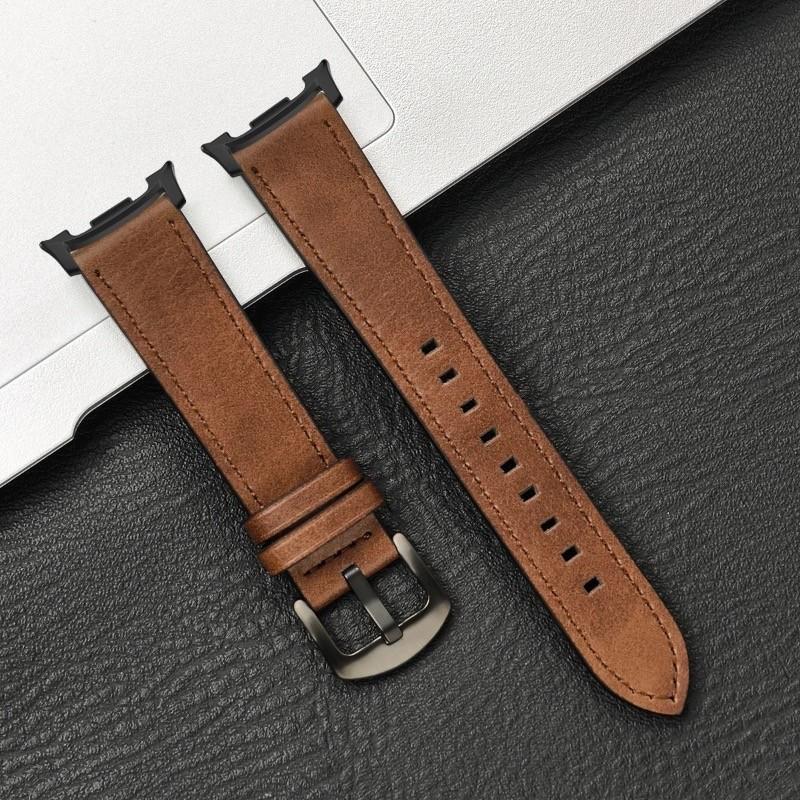 Leather Strap for Samsung Galaxy Watch 8 Ultra2 Quick Release Band for Samsung Galaxy 8 Classic