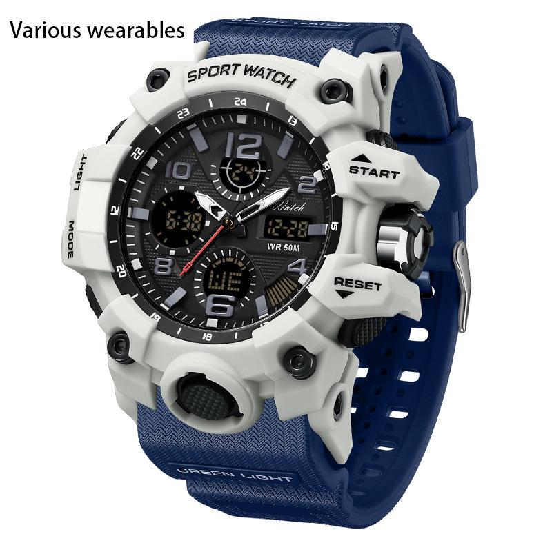 Middle and High School Students Fashion Men's Watch Outdoor Sports Multi-functional Waterproof Watch Watch Men