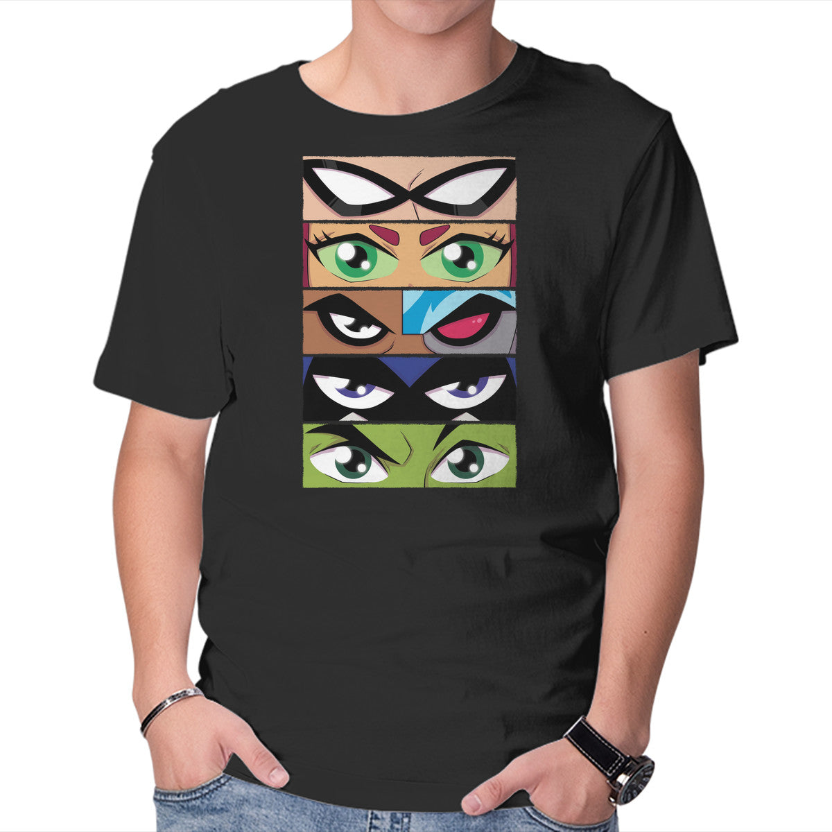 Unisex Crew Neck T-Shirt Team Titan Graphic Short Sleeve Casual Tee XL