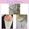 Geometric Titanium Steel Snake Chain Necklace For Women With Adjustable Length