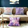PProject SSEKAI MMizuki Akiyama Pillow Case Square DoubleSided Sofa Cushion Cover Bedroom Bedside Pillow
