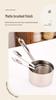 304 Stainless Steel Sauce Cup with Handle for American Western Cuisine, Custom Logo