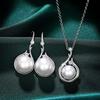 New Baroque Pendant Artificial Pearl Women's Necklace Women's Clavicle Chain Choker Personalized Pendant
