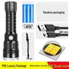 P90 Rechargeable High-Power Zoom Flashlight