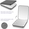 2-Sided Vanity Mirror Folding Cosmetics Mirror Creative Compact Pocket Mirror  Makeup Tool