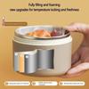 Sealed Stainless Steel Lunch Box Round Shape Practical Insulated Lunch Box Dishwasher Safe 400ml/600ml Food Container Students