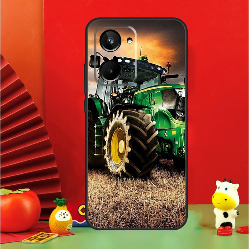 Farm Vehicle Tractor For Realme GT6 GT7 15 Pro 10 11 12 13 14 Pro Plus C65 C67 C63 C61 C55 C51 C53 C35 C75 Case