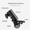3.5" Universal Metal Speaker Tripod Stand with Wheels