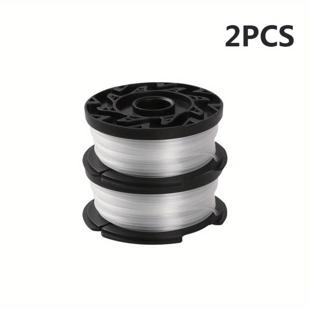 1set Trimmer Line Replacement Spool For Black+ Decker, Autofeed 30 Ft, 0.065-inch, Cap And Spring, Compatible With Gh900 Gh600 Gh610