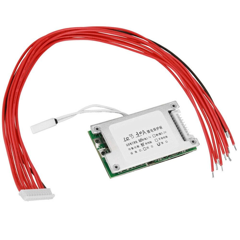 

10S 36V 30A Li-ion Cell Battery Protection PCB Board with Balance Kit