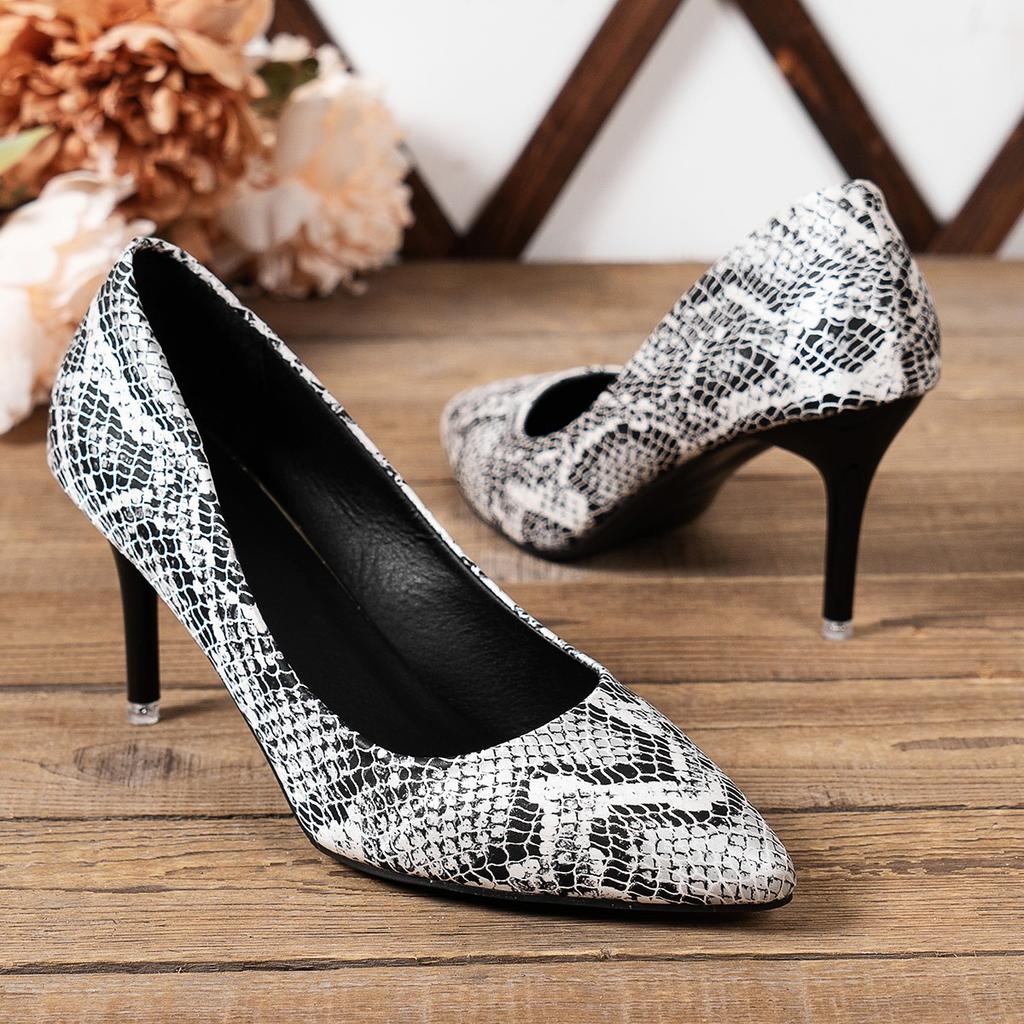 Foreign Trade Pointed Head Shallow Mouth High Heels Women's Shoes 2025 Spring and Autumn New Sexy Women's Shoes Banquet Shoes Single Shoes Women