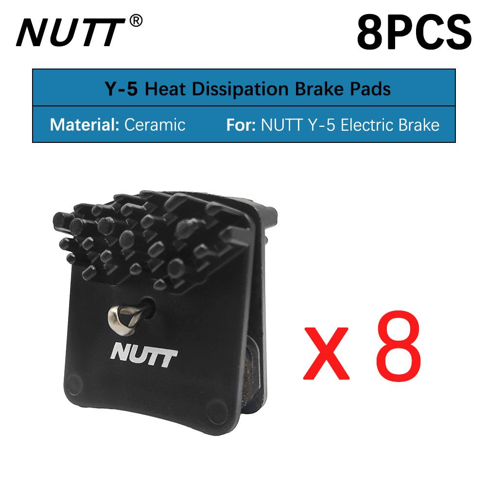 NUTT 4 Piston Y-5 Electric E-Bike Scooter Disc Brake Hydraulic Bicycle 140 160 180 Rotor For A5-D KUGOO Dualtron Kaabo Mantis
