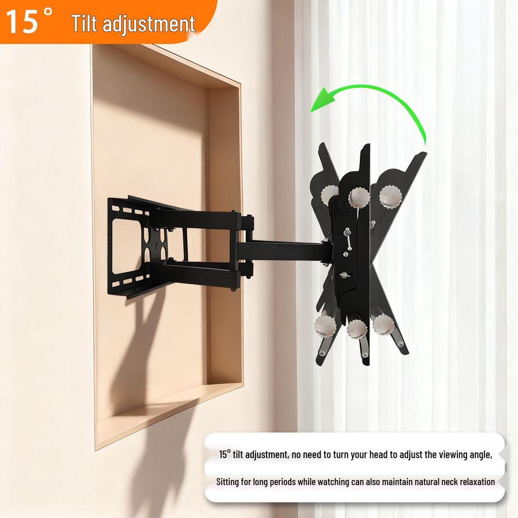 Adjustable Rotating TV and Monitor Wall Mount for 32-80 Inch Screens