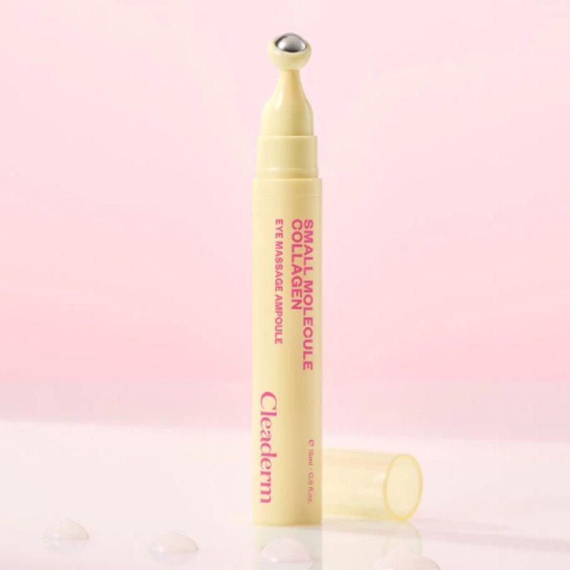 CLEADERM Low Molecular Collagen Eye Massage Ampoule Anti-Wrinkle Firming Eye Serum 15ml