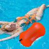Inflatable Open Swimming Buoy Tow Float Dry Bag Double Air Bag With Waist Belt For Swimming Water Sport Storage Safety Bag