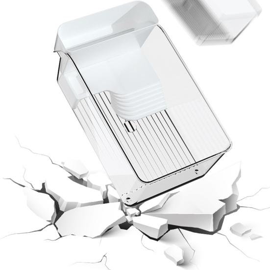 Yousheng Turtle Tank with Basking Platform Small Plastic Clear Aquarium Tank Desktop Micro Terrarium Habitat for Turtles Crayfish Crab Lizardt