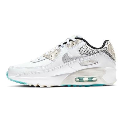 Air Max 90 SE 2 GS White Glacier Ice Kids Sneakers Platinum-Tint DB4187-100