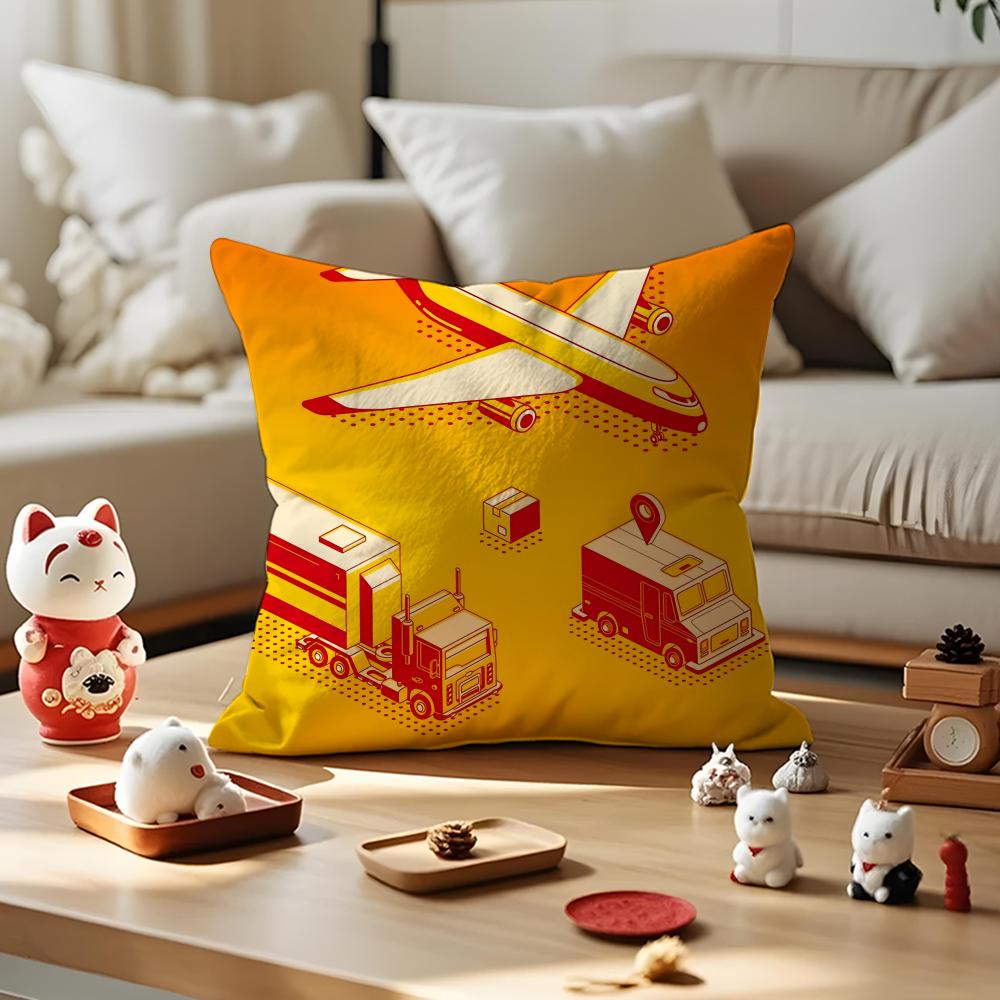 Fashion DDHL Hot EExpress Cushion Cover Silky Short Plush with Invisible Zipper Dustproof Sofa Pillow Cover for Home Decor
