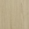 Vidaxl Regał, Dąb Sonoma, 100X33X155,5 Cm, Materiał Drewnopochodny
