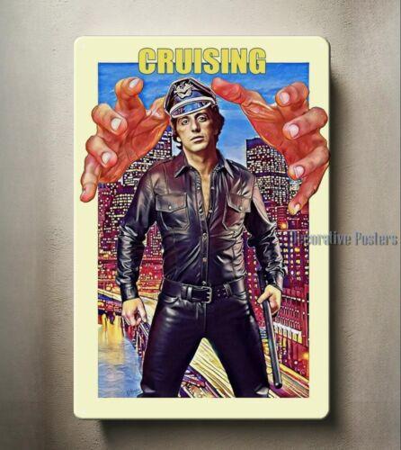 Cruising Al Pacino Movie Metal Poster Tin Sign xcmAluminum 20x30cm(7.8x11.8inch)