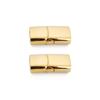 1pc Stainless Steel Magnetic Clasps Connector Leather Cord Magnet Lace Buckle Bracelet End Caps Bracelets Findings Jewelry