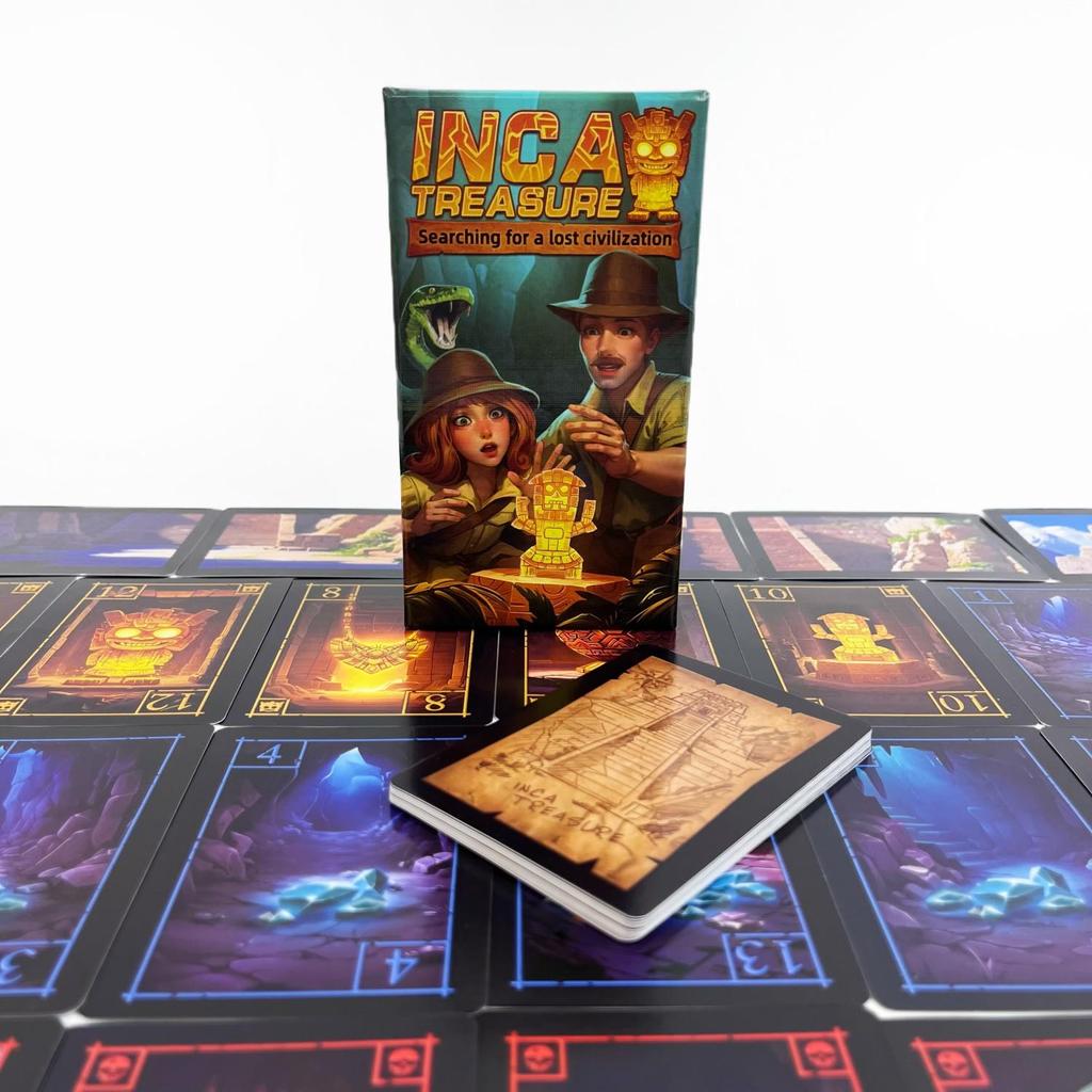 Inca Treasure: Team Card Exploration Game