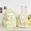 School bag new cute girl backpack school bag female star junior high school high school students large capacity backpack tide