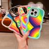 Ae93 Rainbow Art Design Protective Phone Cases for Xiaomi Poco X5 X3 M5s Redmi 13C 12C Note 13 Pro Plus 12S 10 Big Wave TPU Back Cover
