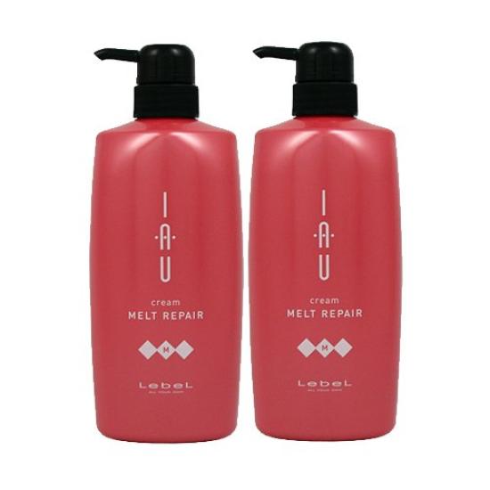 LebeL Iau Cream Melt Repair 600mL X 2 Bottles Set (Treatment)