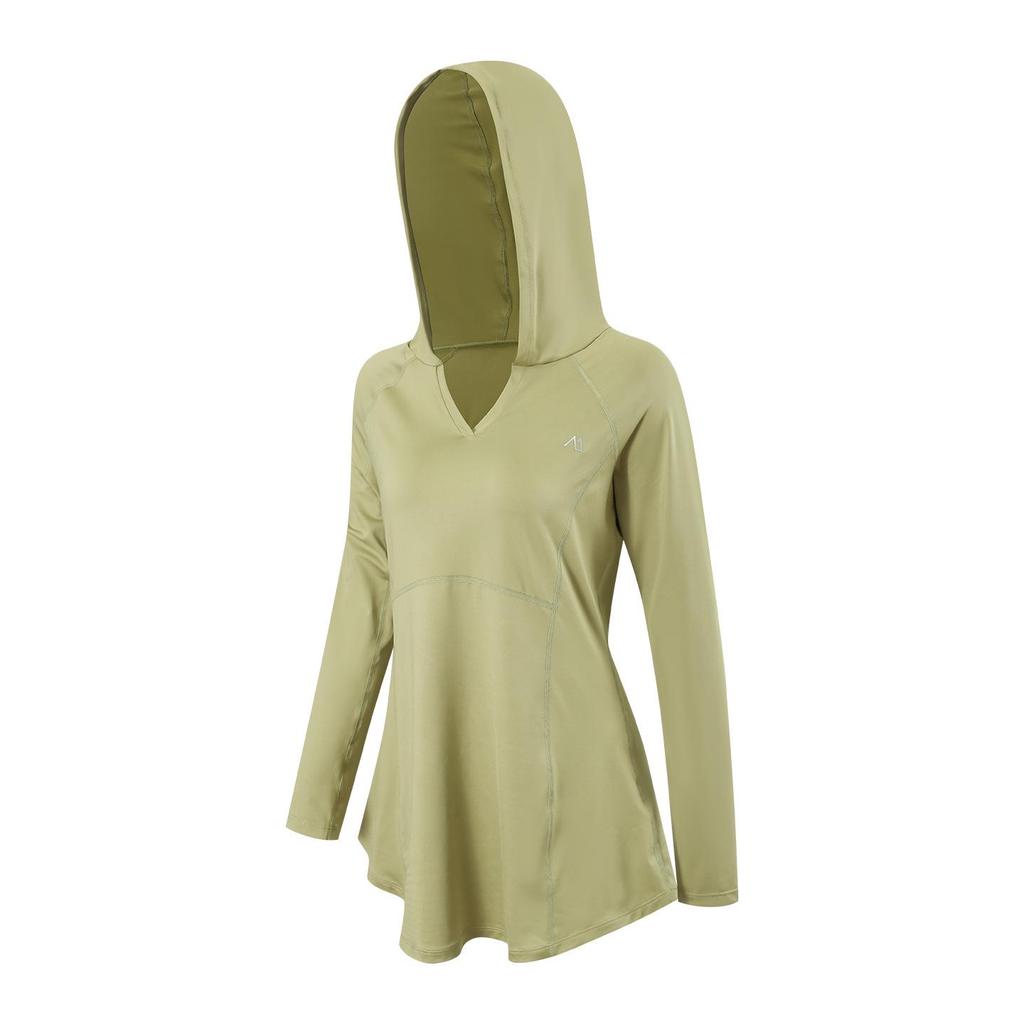 2026 Fashion Plus Size Women's Hooded Yoga & Sports Set - Long Sleeve for Spring/Autumn